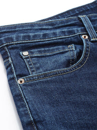 SPYKAR Men Skinny Slim Fit Low-Rise Heavy Fade Stretchable Jeans