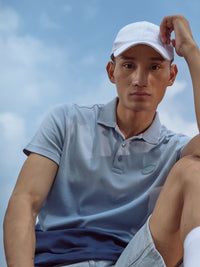 THE BEAR HOUSE Ardor Edition Men Pure Cotton Dyed Polo Collar Slim Fit T-shirt
