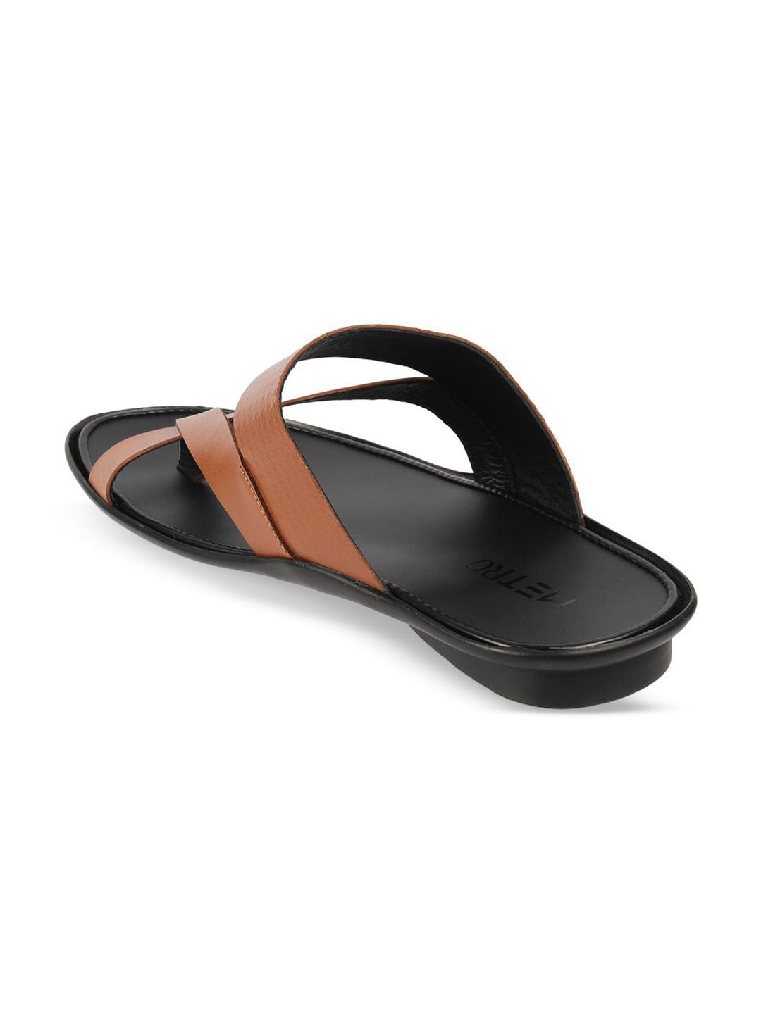 Metro Men Leather Comfort Sandals