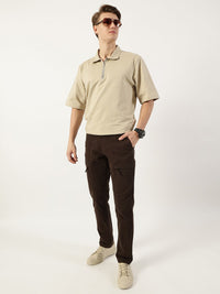 Thomas Scott Men Smart Fit Mid-Rise Trousers