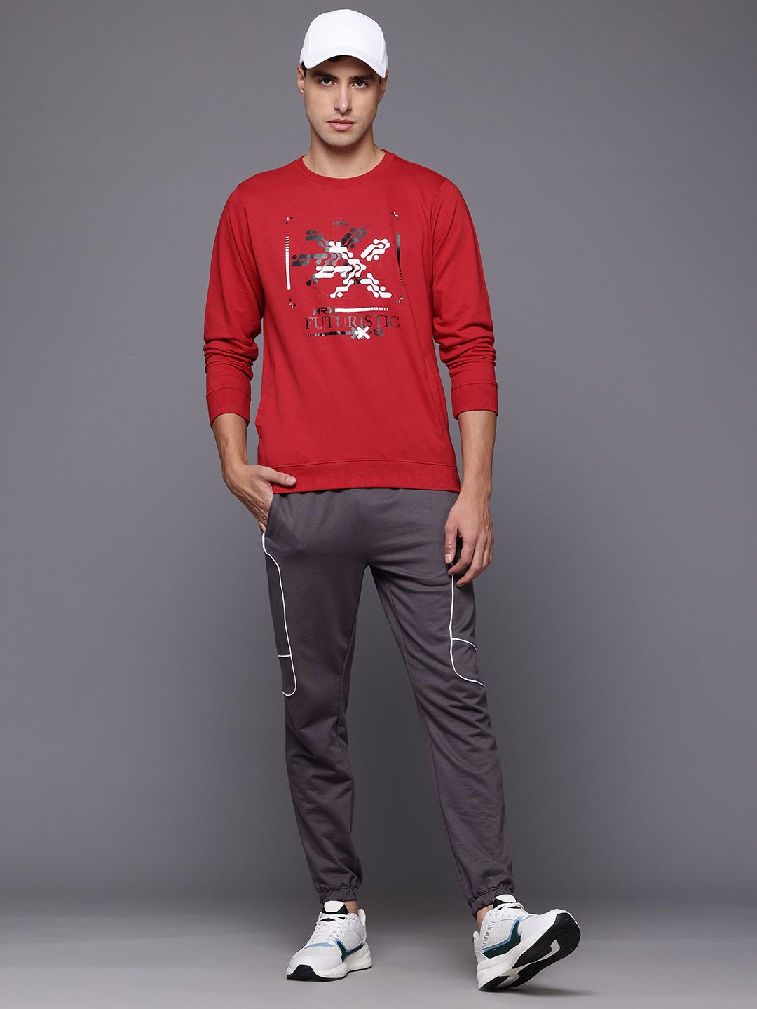 HRX by Hrithik Roshan Printed Lifestyle Sweatshirt