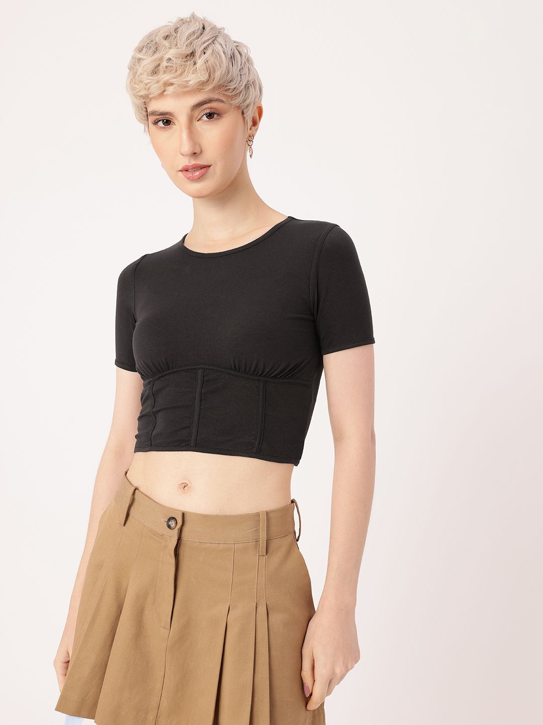 DressBerry Corset Crop Top