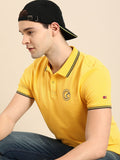 Being Human Polo Collar Pure Cotton T-shirt