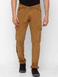 SPYKAR Men Green Slim Fit Trousers