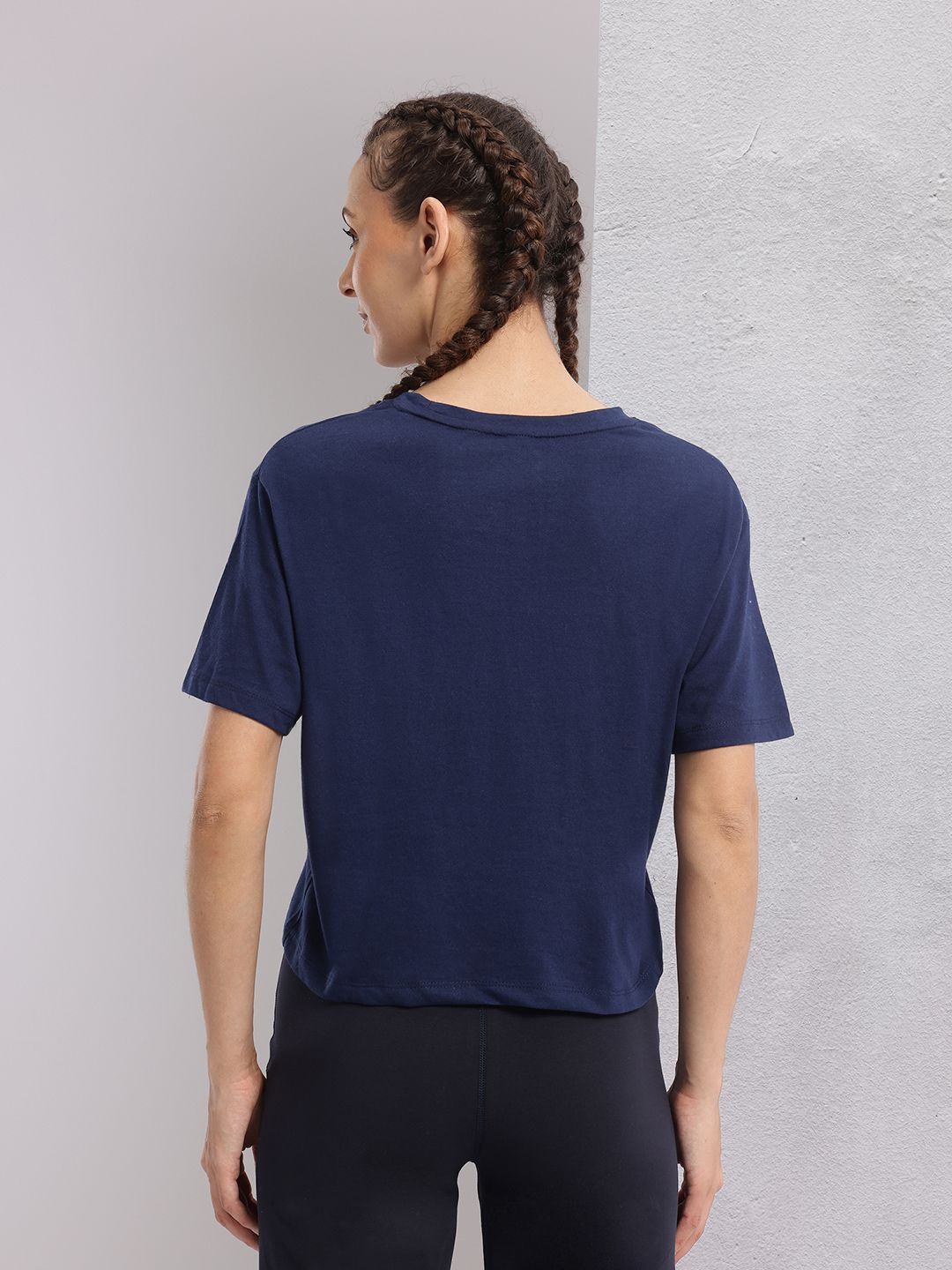 HRX by Hrithik Roshan Women Yoga Crop T-shirt