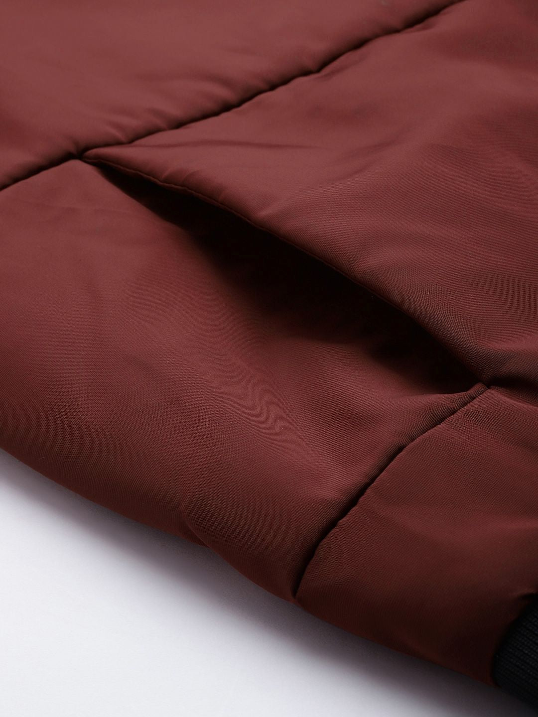 The Indian Garage Co Men Zip-Front Bomber Jacket with Detachable Hood