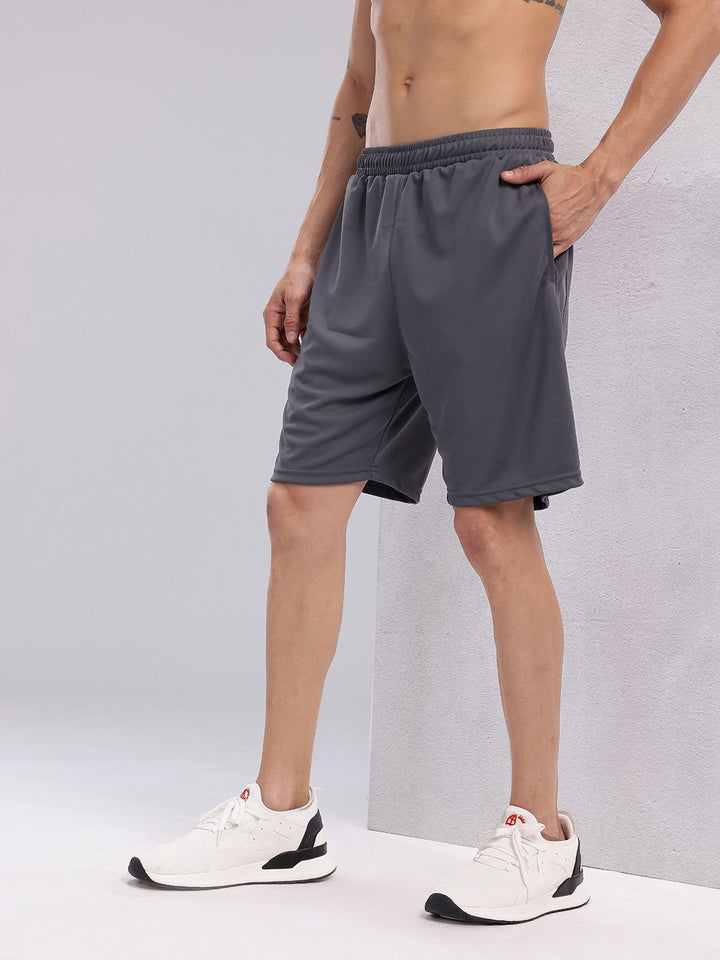 HRX by Hrithik Roshan Men Typography Print Training Shorts