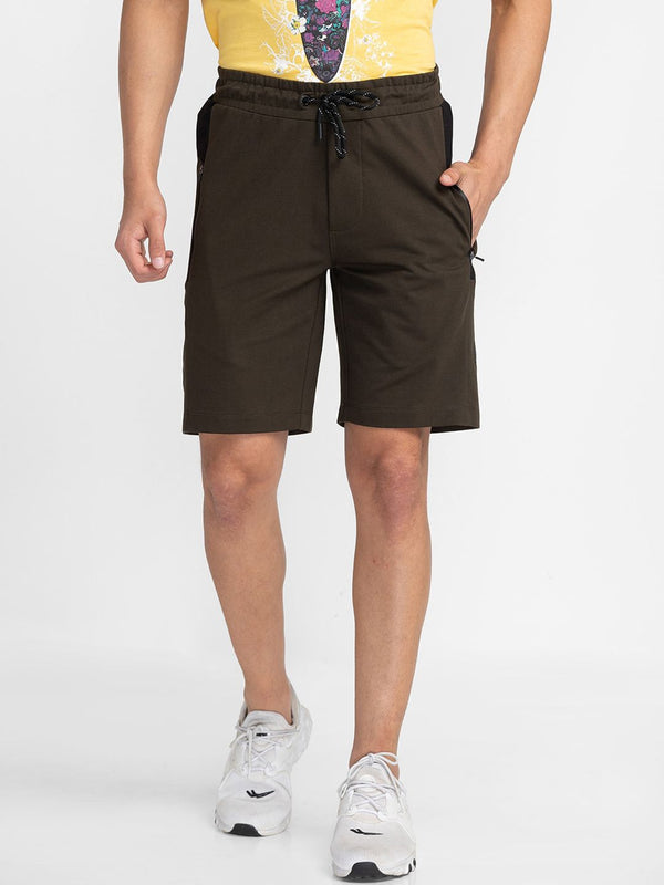 Being Human Men Mid-Rise Regular Fit Sports Shorts