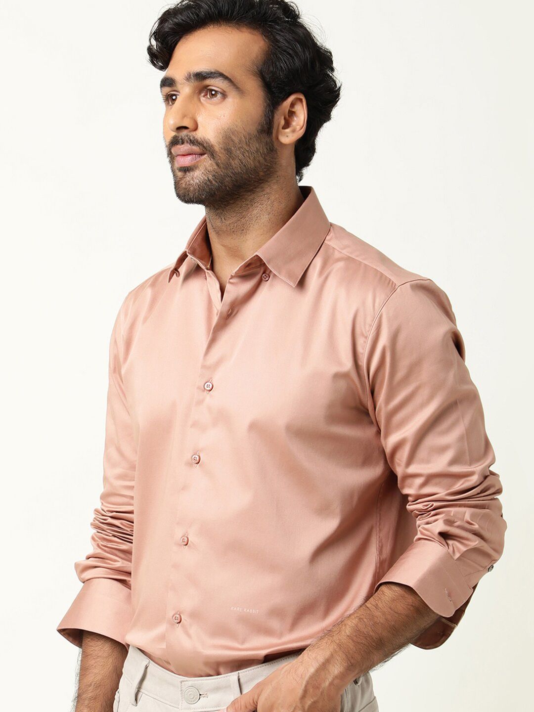 RARE RABBIT Men Como Slim Fit Shirt