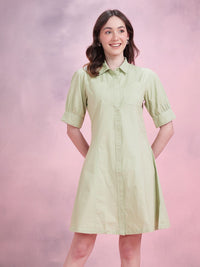 DressBerry Pure Cotton Shirt Dress