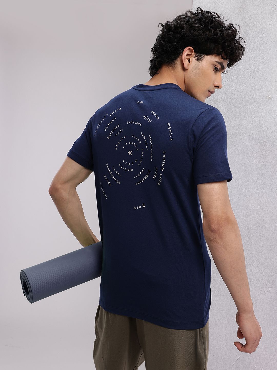 HRX by Hrithik Roshan Typography Printed Rapid-Dry Training T-shirt