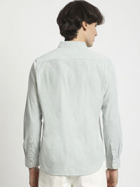 THE BEAR HOUSE Men Slim Fit Opaque Striped Casual Shirt