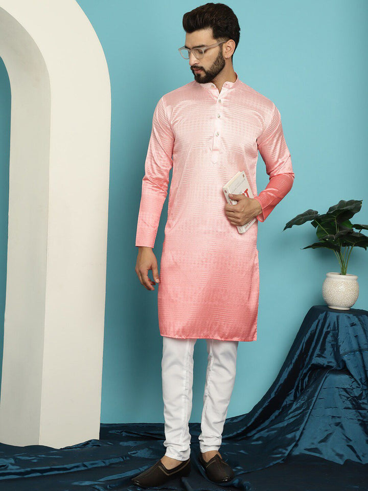 SOJANYA Band Collar Kurta with Churidar