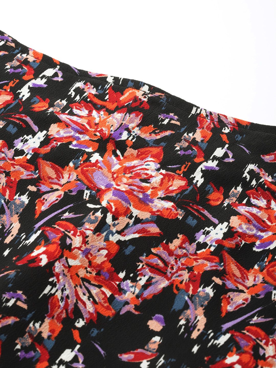 Antheaa Floral Wrap Skirt