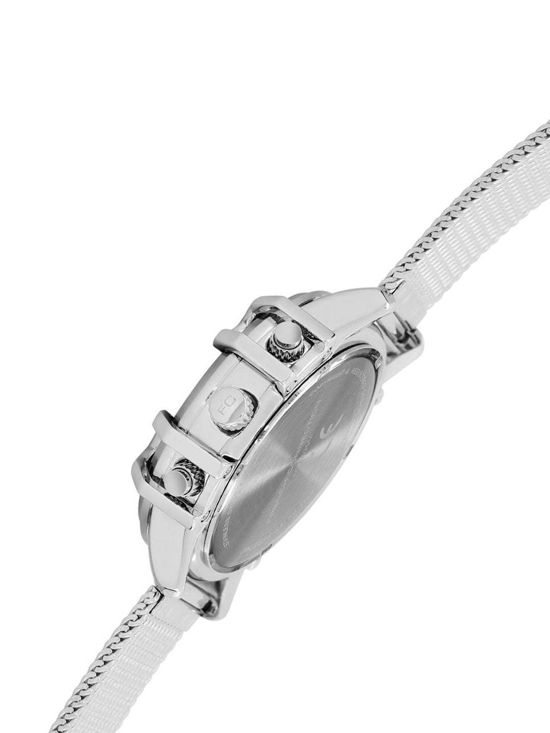 French Connection Men Dial & Stainless Steel Bracelet Style Straps Analogue Watch FCH003SM