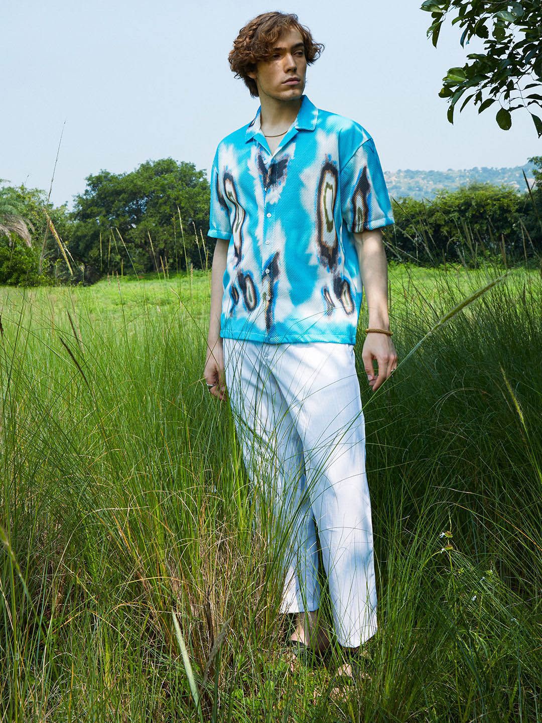 Campus Sutra Men Comfort Printed Casual Shirt