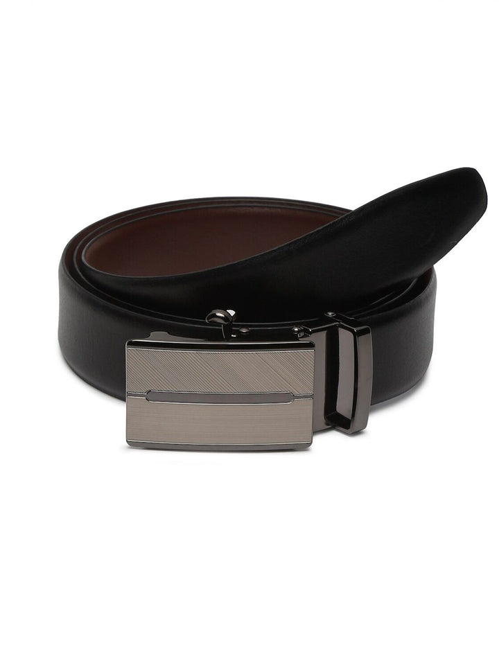 Teakwood Leathers Men Leather Reversible Formal Belt