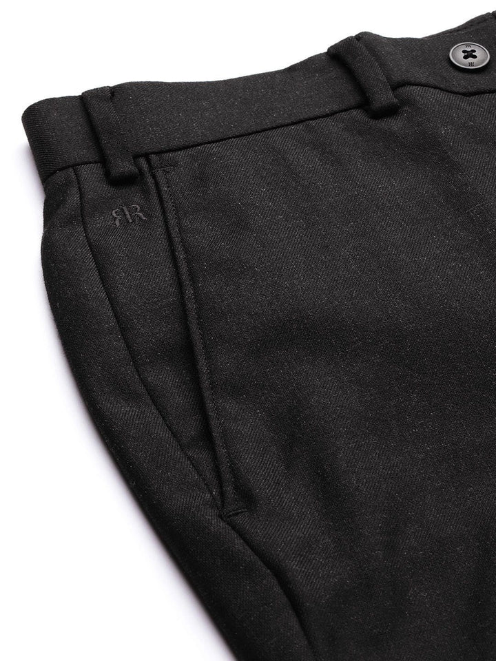 Raymond Men Mid-Rise Slim Fit Trousers