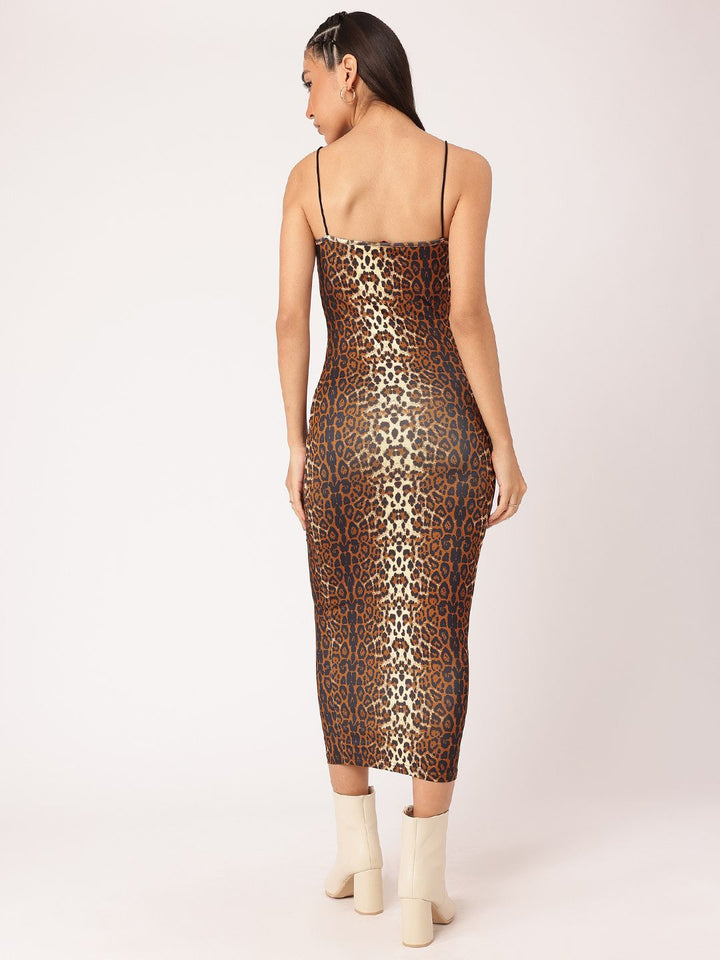 DressBerry Panther Power Y2K Chic Bodycon Dress