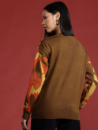 all about you Acrylic Self Design Pullover
