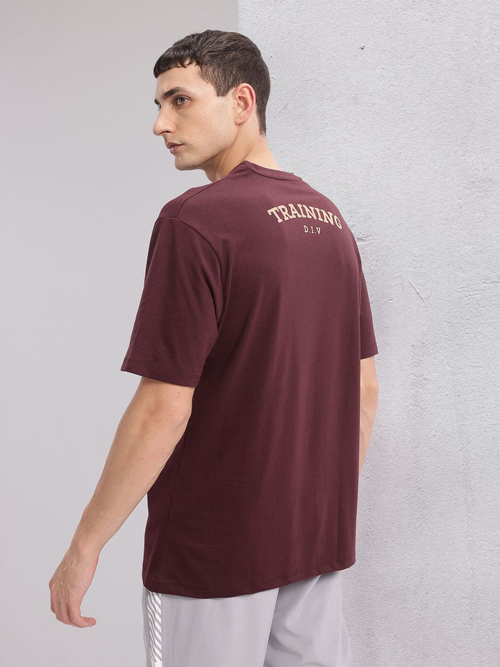 HRX by Hrithik Roshan Typography Printed Training T-shirt