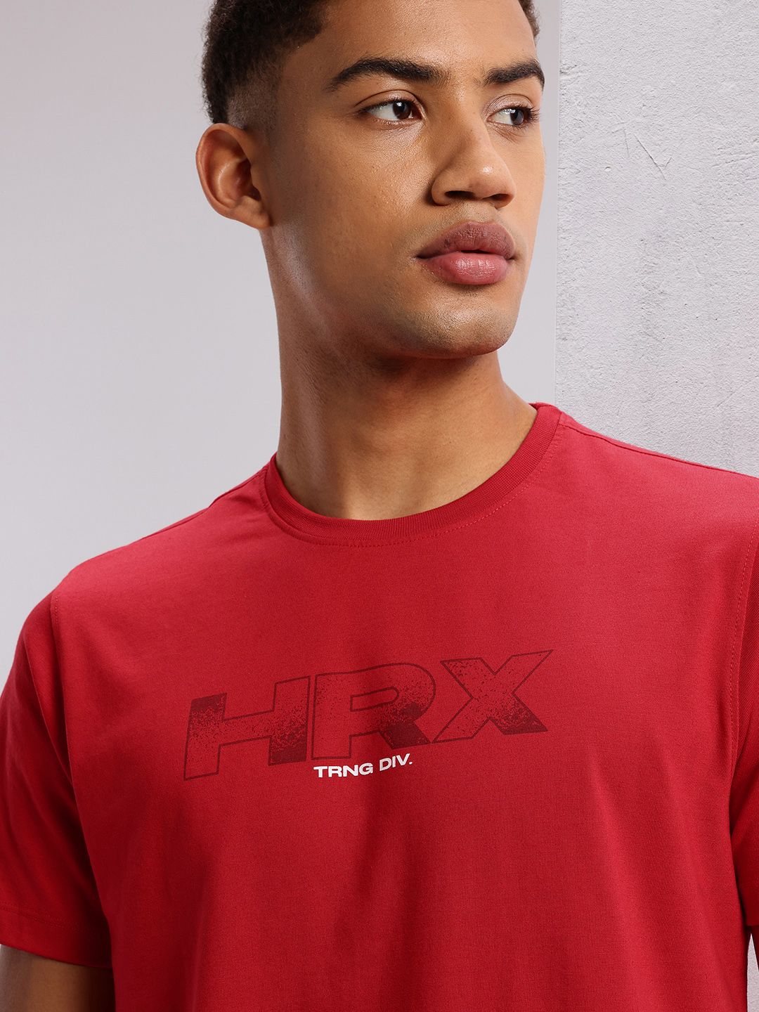 HRX by Hrithik Roshan Men Brand Logo Printed T-shirt