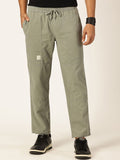 Thomas Scott Men Relaxed Loose Fit Cricket Club Collection Pure Cotton Easy Wash Trousers
