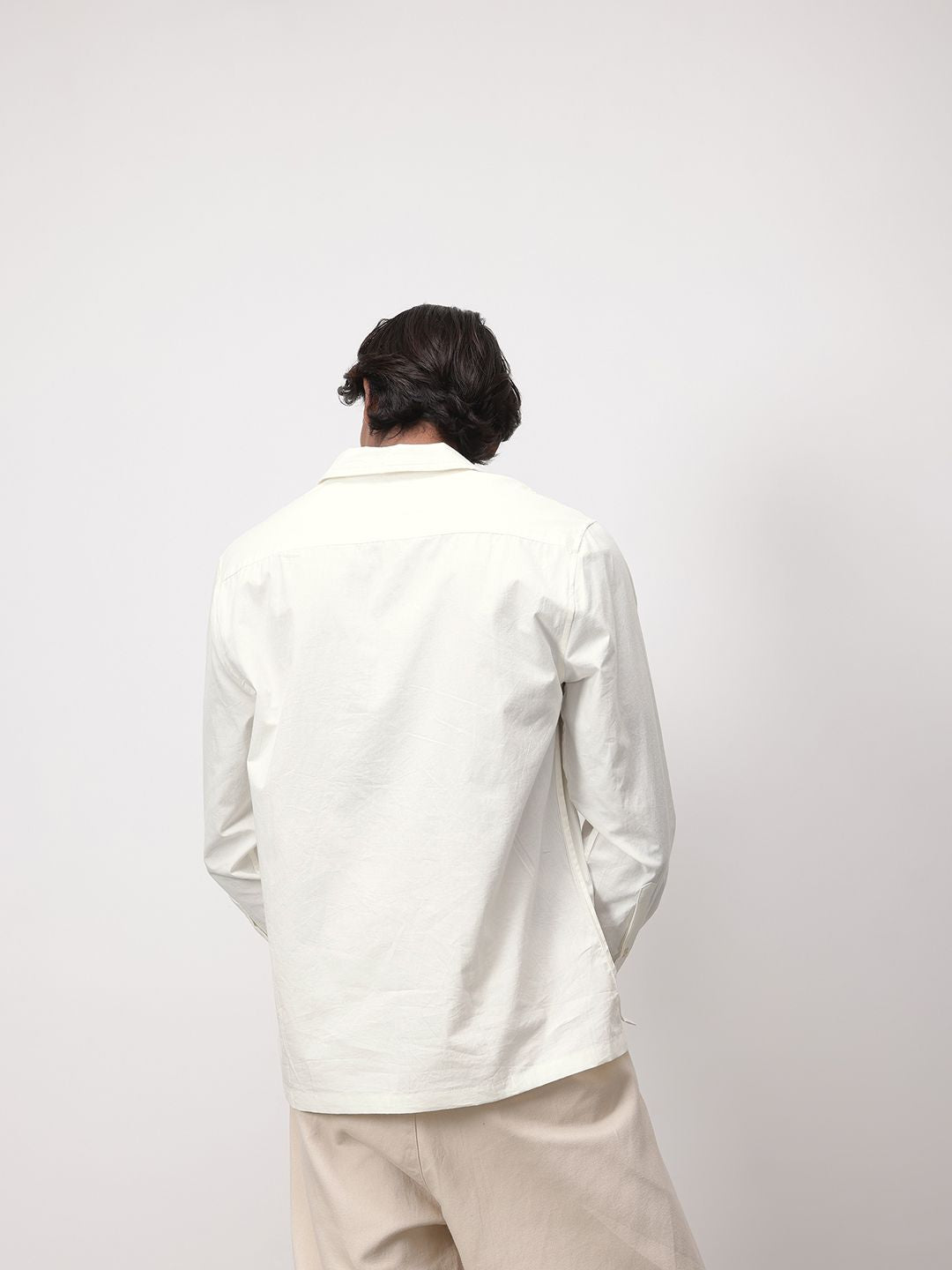 ether Artisan Hand Block Abstract Printed Casual Shirt