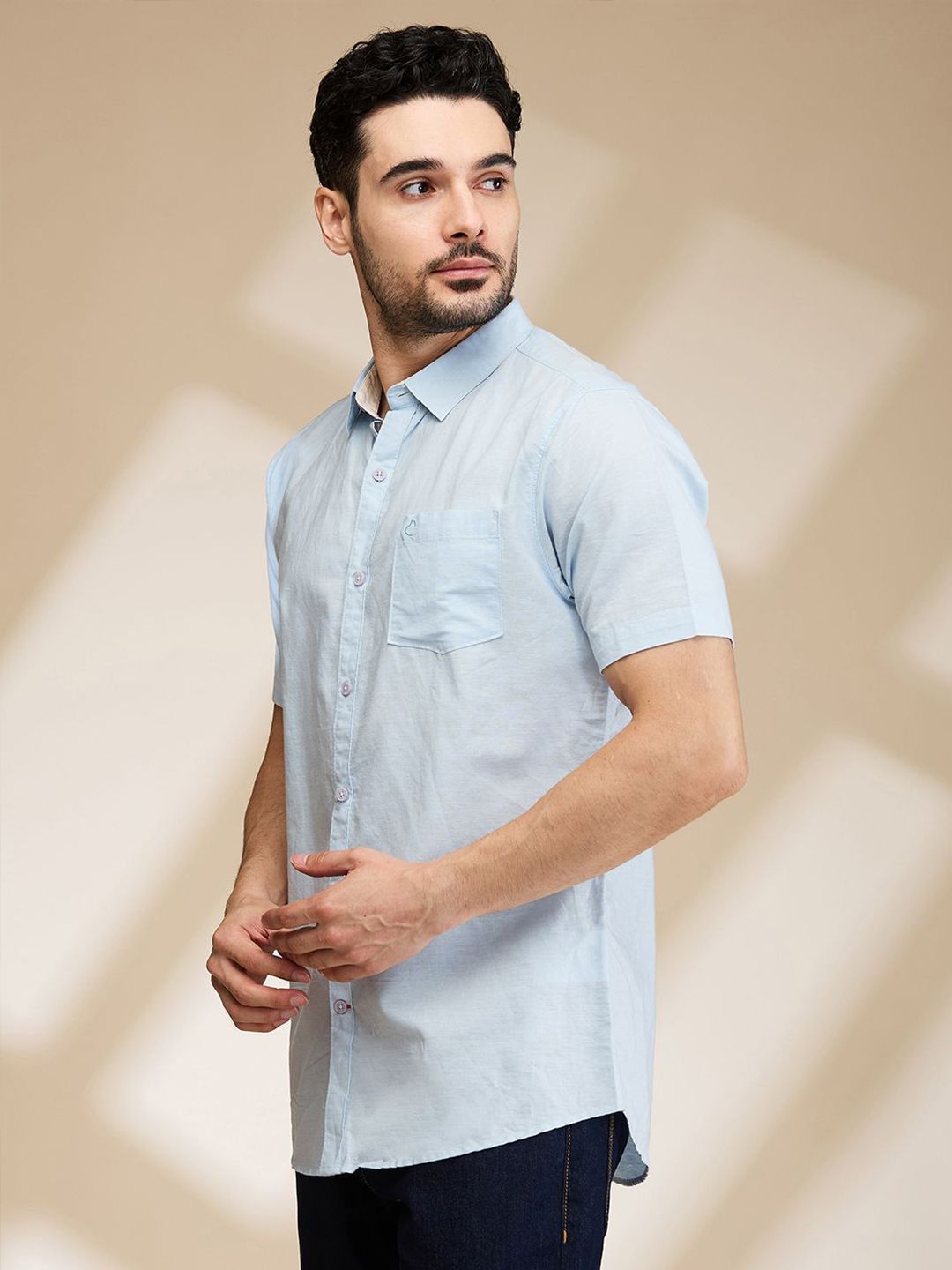 Being Human Men Slim Fit Opaque Casual Shirt