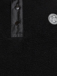 HIGHLANDER Black High Neck Sweatshirt