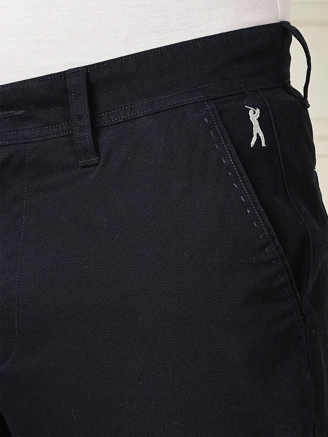 Thomas Scott Men Smart Straight Fit Mid-Rise Easy Wash Chinos