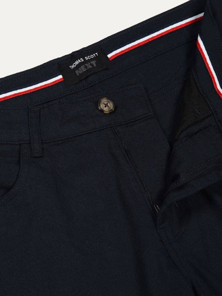 Thomas Scott Men Smart Slim Fit Mid-Rise Easy Wash Cargos