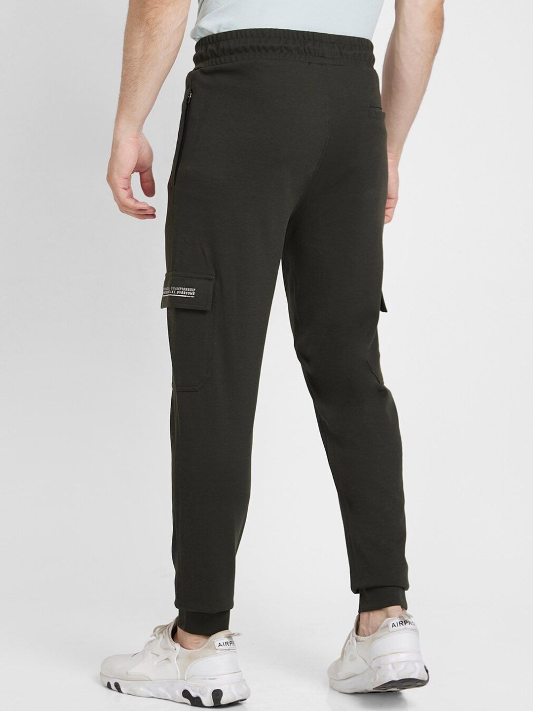 SPYKAR Men Mid-Rise Cotton Joggers