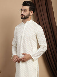 Kurta Lurus Kolar Mandarin Bersulam Anouk