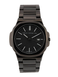 Sambungan Perancis Lelaki Dial & Gelang Keluli Tahan Karat Tali Analog Watch FCB2BM