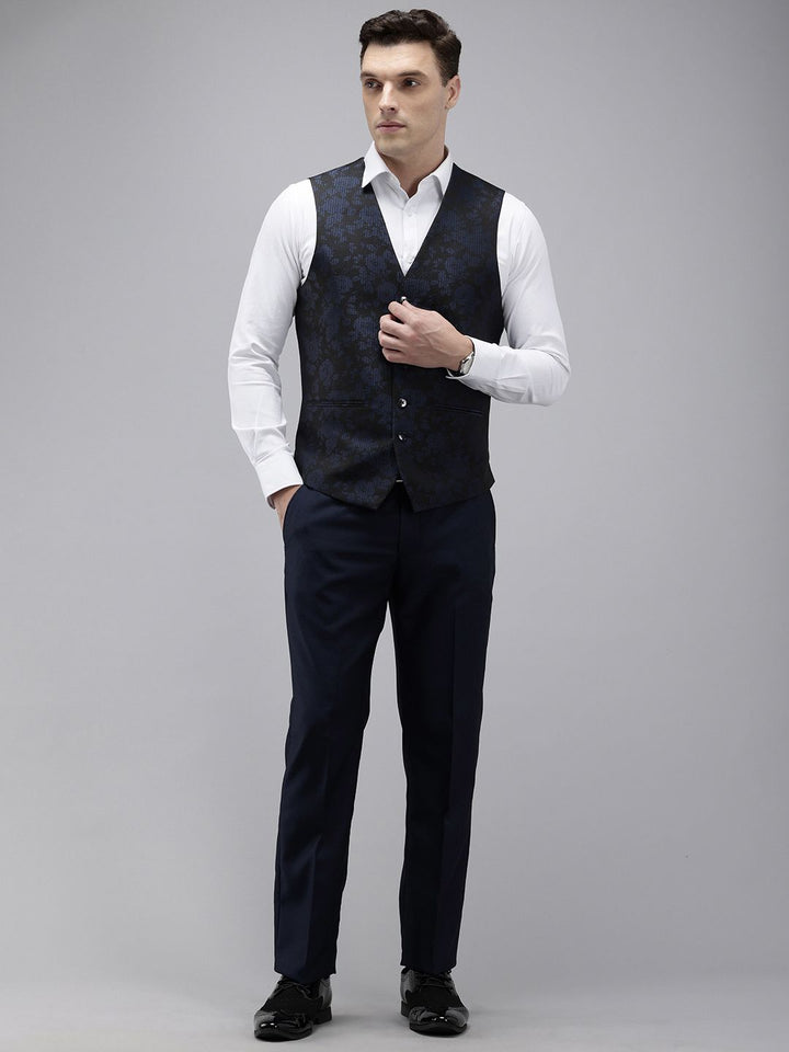 Park Avenue Shawl Collar Single Breasted 3-Piece Party Wear Suit