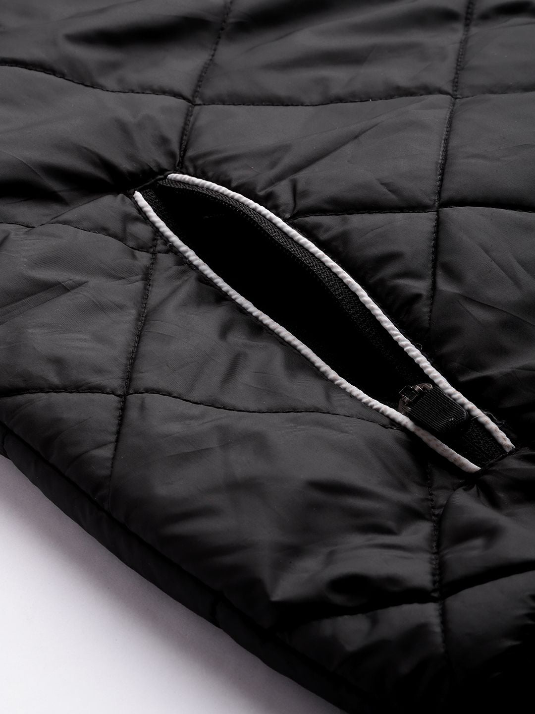 The Indian Garage Co Men Zip-Front Hooded Puffer Jacket