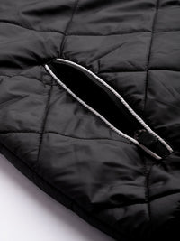 The Indian Garage Co Men Zip-Front Hooded Puffer Jacket