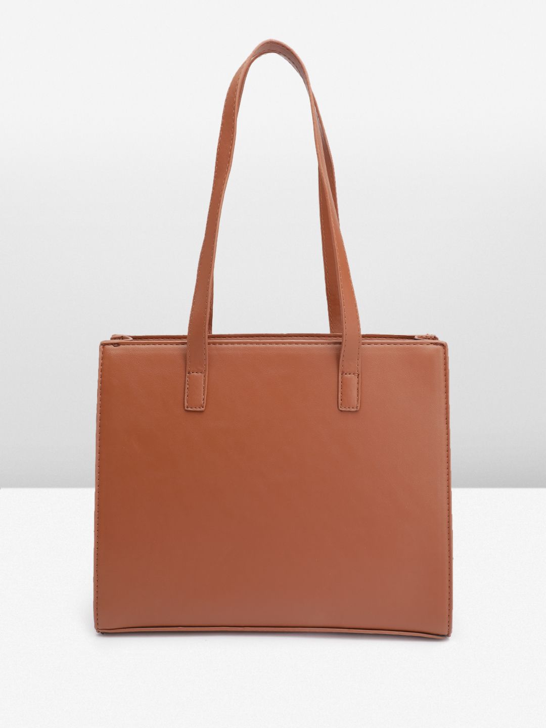 DressBerry Structured Quilted Shoulder Bag