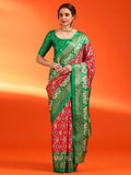 Saree mall Woven Design Zari Pochampally Saree