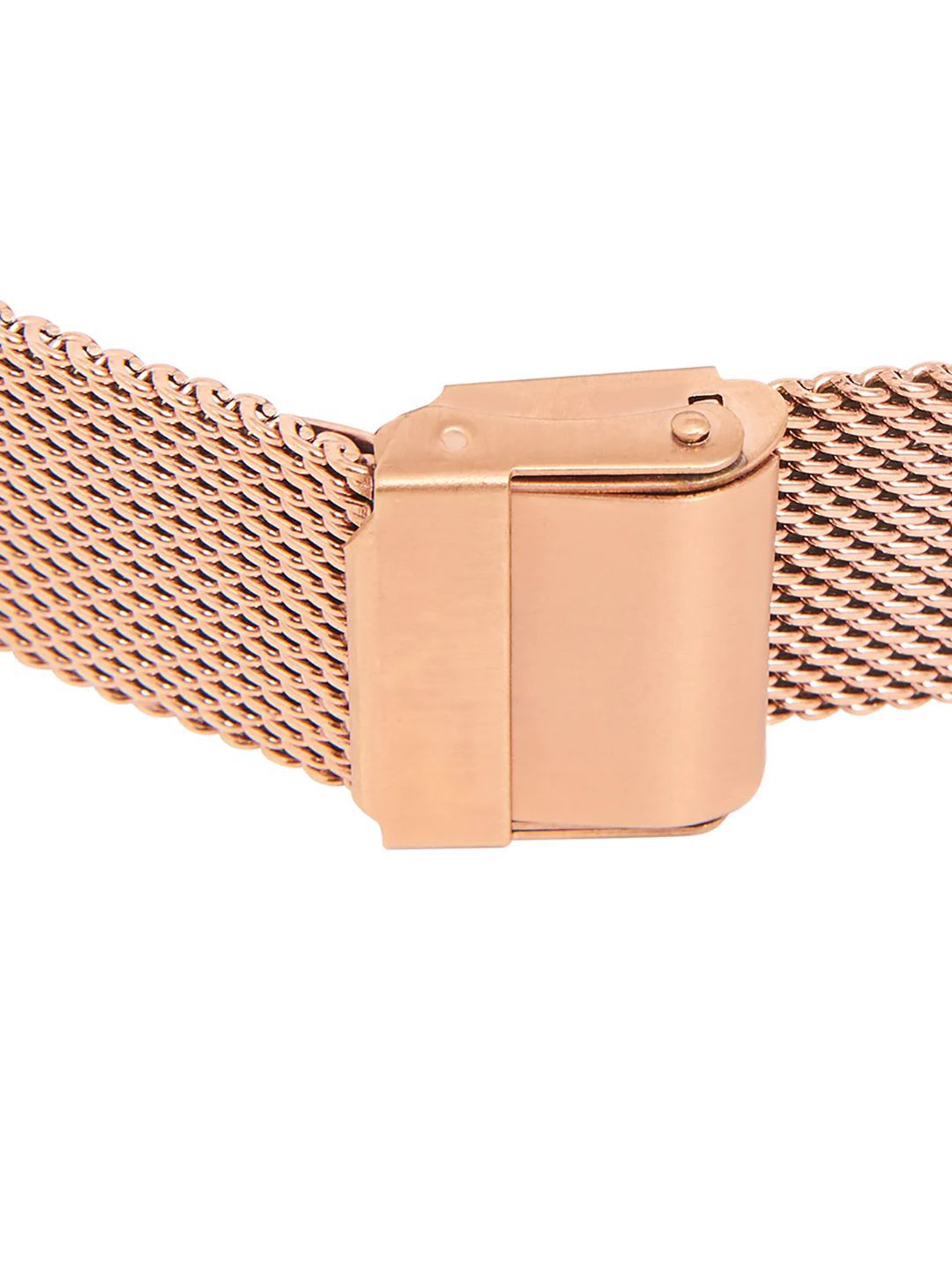 TEAL BY CHUMBAK Women Brass Dial & Stainless Steel Wrap Around Straps Analogue Watch