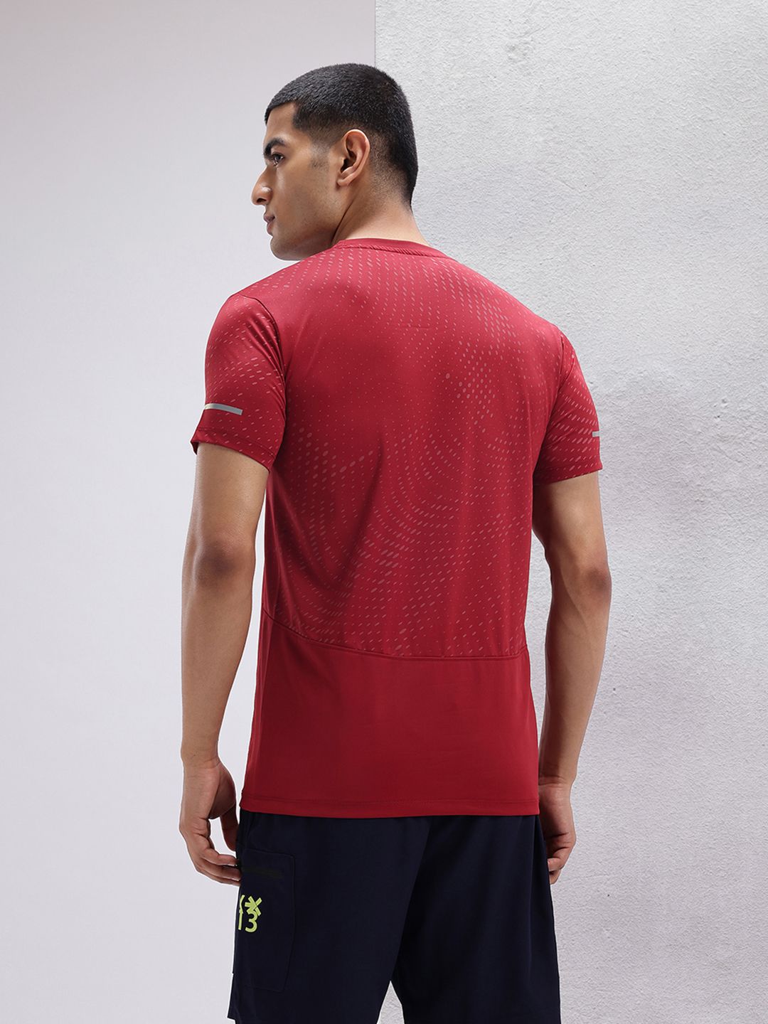 HRX by Hrithik Roshan Men Graphic Printed Rapid Dry Training T-shirt