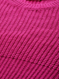 DressBerry Drop-Shoulder Sleeves Acrylic Pullover