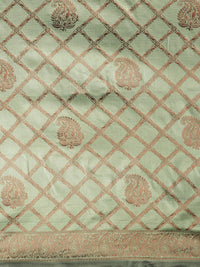 KALINI Woven Design Zari Silk Blend Designer Banarasi Saree