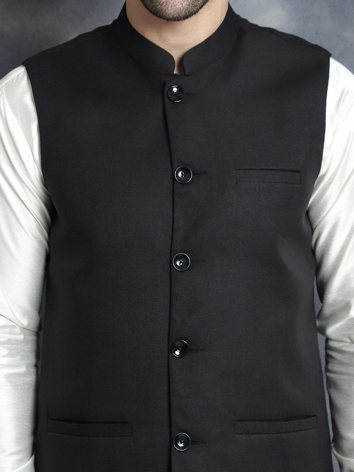 Jompers Mandarin Collar Nehru Jacket