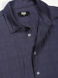 Thomas Scott Men Classic Slim Fit Opaque Casual Shirt