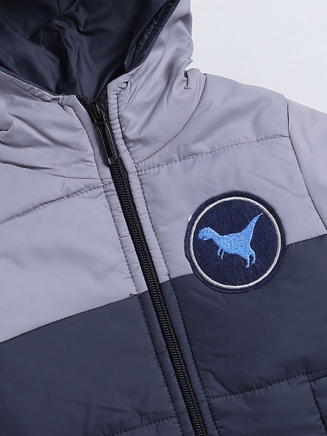 Moms Love Infant Boys Colourblocked Lightweight Padded Jacket