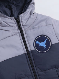 Moms Love Infant Boys Colourblocked Lightweight Padded Jacket