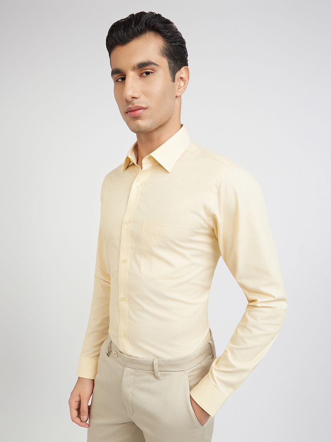 Raymond Pure Cotton Slim Fit Formal Shirt