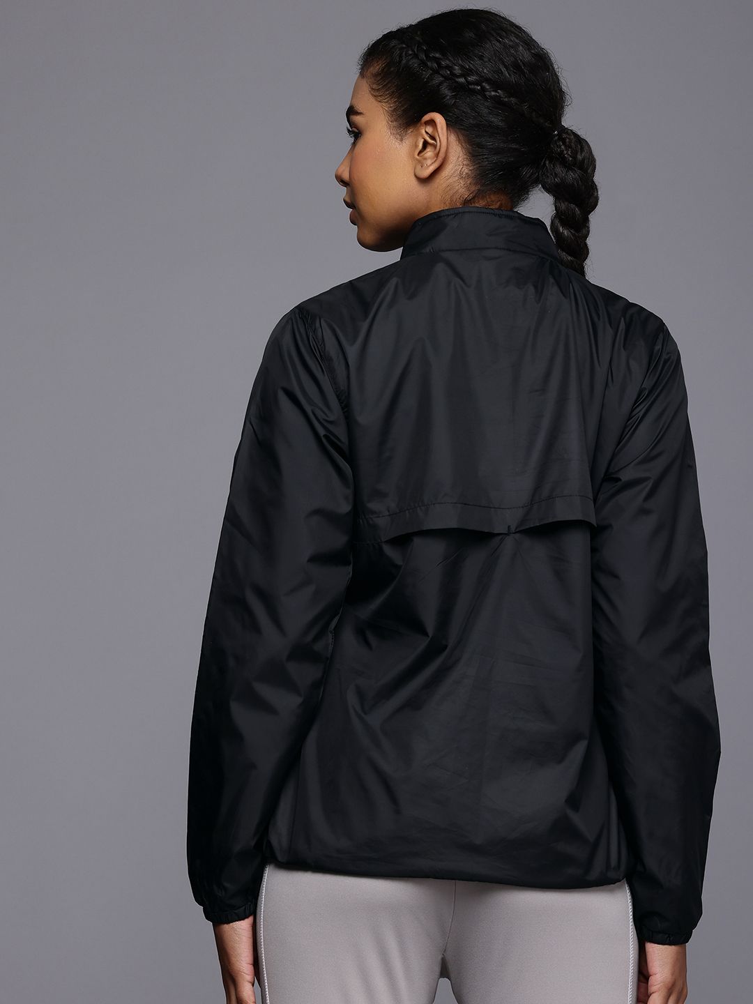 HRX by Hrithik Roshan Rapid-Dry Antimicrobial Finish Running Sporty Jacket